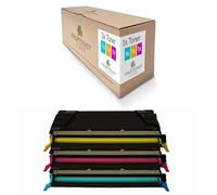 Lot de 3 toners de toner pour capitale compatibles avec Lexmark C530 C520N C534N C522N C524 C520 C524N C532N C524DN C522 C534DN C532DN C534DTN C530DN équivalent à 00C522222 CS - 00C. 5222YS Color
