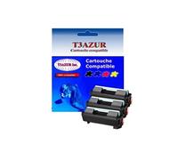 Lot de 3 Toners Laser compatibles pour Samsung ML5510ND, ML5515ND (MLTD309L) - 30 000 pages - T3AZUR Noir