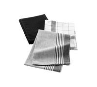 Lot de 3 Torchons "Vibrato" 50x70cm Noir