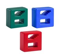 Lot de 3 tournevis à double fonction magnétiseur démagnétiseur léger pour outil de magnétisation professionnel
