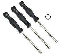 Lot de 3 tournevis de réglage de carburateur à 21 dents cannelées pour moteur à 2 cycles Poulan Husqvarna STIHL Homelite Weed Eater Craftman Echo Trimmer Brushcuter Souffleur