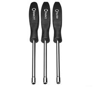 Lot de 3 tournevis de réglage de carburateur avec double D, Pacman et têtes cannelées 21T pour moteurs à 2 cycles compatibles avec les modèles Craftsman, Homelite et