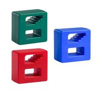 Lot de 3 tournevis double fonction magnétiseur démagnétiseur pour bricoleurs et professionnels