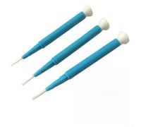 Lot de 3 tournevis plats en céramique pour espaces de travail contrôlés statiques avec pointe en zirconium isolée CD-15 CD-20 CD-25