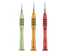 Lot de 3 tournevis Triwing en Y 0,6 mm Y000, 1,5 mm Y00, 2,0 mm Y0 pour Smartwatch, iPhone et Nintendo Switch - Outil à main entièrement en métal