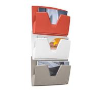 Lot de 3 trieurs à courrier CEP Terracotta coloris assortis