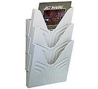 Lot de 3 Trieurs mural pour format A4, Gris G