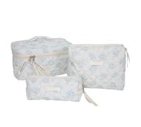 Lot de 3 trousses de voyage portables avec un grand espace pour organiser soigneusement votre maquillage et vos articles de toilette pour les voyageurs et les étudiants, a, Beauté de masse