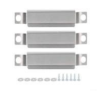 Lot de 3 tubes croisés réglables pour barbecue à gaz Charbroil Nexgrill Campingaz - Pièces de rechange robustes en acier inoxydable - Argenté - 12,7 à 24,1 cm - Extensible