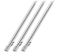 Lot de 3 tubes de brûleur 67489 67491 66074 pour barbecues Weber Genesis II et II LX 300, pièces de rechange pour Weber GS4 Genesis 2 E-310/E-330/S-310/E-315/S-335/S-345 et plus encore, pièces de