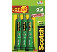 Lot De 3 Tubes De Colle - Gel Universel.