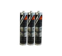 Lot de 3 tubes de mastic pour carrosserie Sikaflex-221-