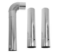 Lot De 3 Tubes Droits For Conduit Fumée Et Accessoires Chauffe-eau