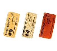 Lot de 3 Turrones Artesanos en Coffre de Chopo (Jijona, Alicante, Yema Tostada)