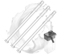 Lot de 3 tuyaux d'aspiration de lait pour DeLonghi ECAM ETAM ESAM, Ancable - 15,7 cm - Pour machines à café DeLonghi avec système LatteCrema 5313232961