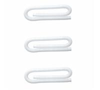 Lot de 3 tuyaux de rechange 32 mm x 150 cm pour pompe filtre piscine (compat. Intex 607/637)