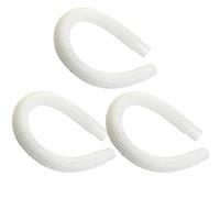 Lot de 3 tuyaux d'écumoire de rechange pour piscines enterrées Intex 10531-3,8 x 76,2 cm de diamètre - Tuyau d'aspiration flexible pour systèmes d'écumoire Intex Bestway - Remplace la pièce 10531