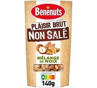 Lot de 3 unités *** BENENUTS Mélange de noix amandes noix cajous noisettes non salés 140g