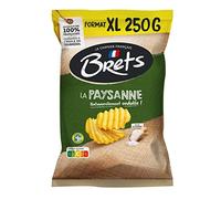 Lot de 3 unités *** BRETS Chips ondulées La Paysanne au sel de Guérande format XL 250g