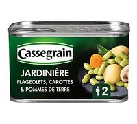Lot de 3 unités *** CASSEGRAIN Jardinière flageolets carottes et pommes de terre 265g