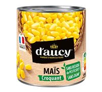 Lot de 3 unités *** D'AUCY Maïs croquant sans résidu de pesticides sans OGM 285g