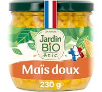 Lot de 3 unités *** JARDIN BIO ETIC Maïs doux croquant en bocal 330g