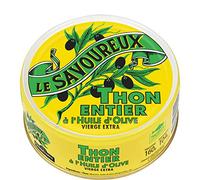 Lot de 3 unités *** LE SAVOUREUX Thon entier à l'huile d'olive vierge extra 160g