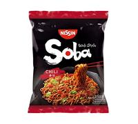 Lot de 3 unités *** NISSIN Nouilles soba chili wok style sachet 111g