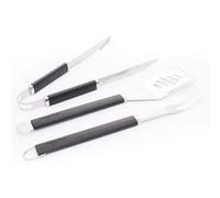 Lot de 3 ustensiles pour barbecue CharBroil Spatule Pince Fourchette