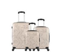 Lot de 3 - Valise weekend, valise cabine et valise cabine XXS NAIS - beige - LPB LUGGAGE