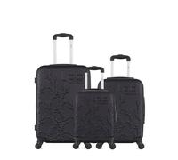 Lot de 3 Valise weekend , valise cabine et valise cabine XXS NAIS NOIR