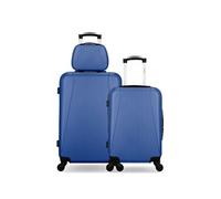 hero - lot de 3 - valise weekend, valise cabine et vanity lanzarote - marine marine G