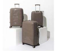 Lot De 3 Valises - Jet Lag - Madrid - Taupe - 38l, 71l, 107l