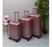 Lot de 3 Valises - JET LAG - NEW YORK - Coque Rigide - Design Chic