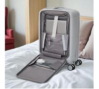 Lot De 3 Valises - Jet Lag - Sydney - Ouverture Frontale - Bleues