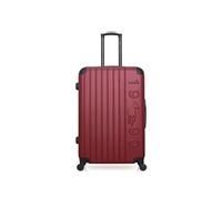 LOT DE 3 - Valises grand format, weekend et cabine PORTER - ROUGE - GENTLEMAN FARMER