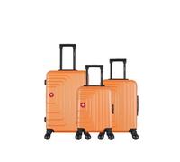 - lot de 3 - valises weekend, cabine et cabine xxs ruti - terracotta