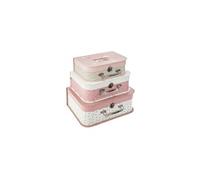 Atmosphera Set de 3 valisettes Enfant Douceur