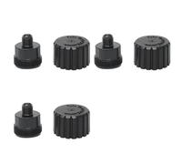 Lot de 3 valves de piscine résistantes aux intempéries - Texture en PVC pour modèles