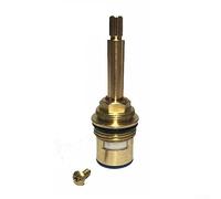 Lot de 3 valves d'eau chaude, robinet de baignoire, robinet de baignoire de douche, cartouche de robinet quart de tour, longue tige haute, pièce de robinet de 20 3/4 po