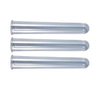 Lot de 3 vases minimalistes transparents pour tubes à essai pour station de propagation de plantes, décoration d'intérieur, de jardinage, tube à essai décoratif en acrylique
