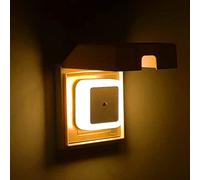[Lot de 3]Veilleuse LED sur prise,veilleuse prise electrique enfant,veilleuse de nuit avec Capteur de Lumière,veilleuse murale veilleuse chambre,pourBébé/Salon/Cuisine/Escalier/Couloir(Chaude)