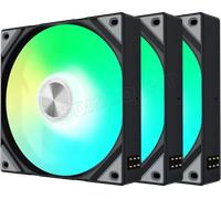 Lot de 3 Ventilateurs boitier Tryx Rota SL Reverse RGB - 12cm (Noir)