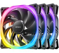 Antec Ventilateur de boîtier Fusion 120 ARGB 120 mm – Lot de 3 Noir