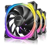 Lot de 3 Ventilateurs de boitier Antec Fusion RGB - 12cm (Noir)