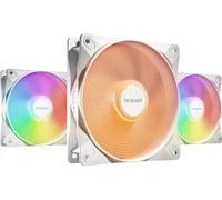 Lot de 3 Ventilateurs de boitier be quiet! Light Wings LX RGB - 12cm (Blanc)