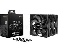 Lot de 3 Ventilateurs de boitier be quiet! Pure Wings 3 PWM - 12cm (Noir)