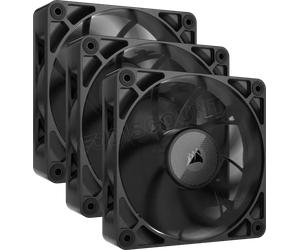 Lot de 3 Ventilateurs de boitier Corsair iCue Link RX Max - 12cm (Noir)
