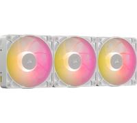 Lot de 3 Ventilateurs de boitier Corsair iCue Link RX Max RGB - 12cm (Blanc)