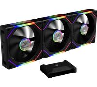 Lot de 3 Ventilateurs de boitier Aeolus P2U RGB - 12cm (Noir)